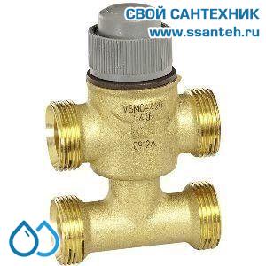 10091 Honeywell, VSOF-415-2.5 Клапан трехходовой с байпасом регулирующий резьбовой, PN16, DN15, Kvs 2.5, 2.5мм, 2…120 °C