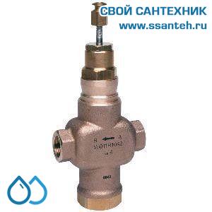 10117 Honeywell, V5011S1088 Клапан двухходовой (проходной) муфтовый, PN16, DN40, Kvs 25,0, 170 °C