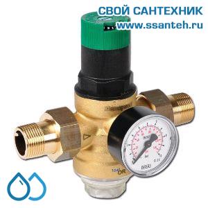 12521 Honeywell D06F-1A Клапан понижения давления, PN16, Kvs 5,8 м3/час, 1,5 ... 6 бар, 40 °С, со встроенным фильтром 160 мкм