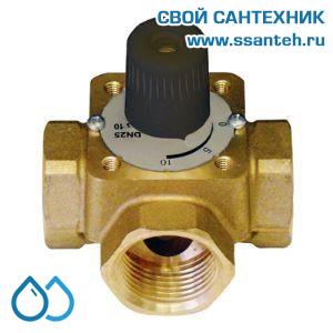 14545 HERZ 1213703 Клапан трехходовой регулирующий с рукояткой, РN 10, 1", Kvs 10,0 м3/час, +110°C
