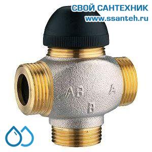 16283 HERZ 1776262 Клапан трехходовой смесительно-разделительный, DN20, 1", Кvs 5,0