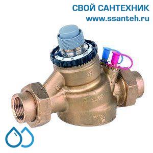 17916 Honeywell, V5004TY10252200 Регулятор расхода клапан Kombi-QM муфтовый, DN25, PN25, 120C, 25-400кПа, 0,22-2,2 м3/ч, 6,5 мм