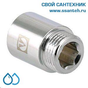 19007 Удлинитель 1/2" вн. х 60 мм, хром